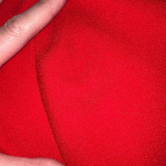 Banana Republic Size 12 Valentines Holiday Formal Romantic Ruffle Midi Dress - Picture 11 of 11